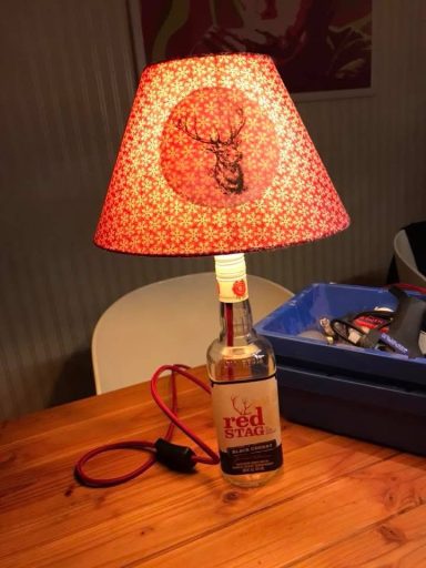 Flaschenlampe