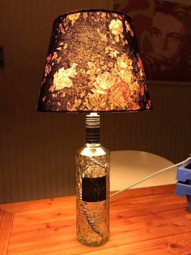 Flaschenlampe
